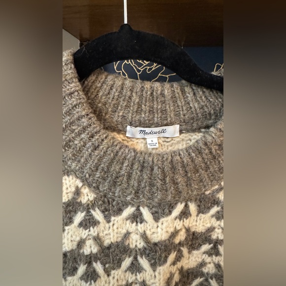 Madewell Aldridge Crop Pullover Sweater - Picture 6 of 7